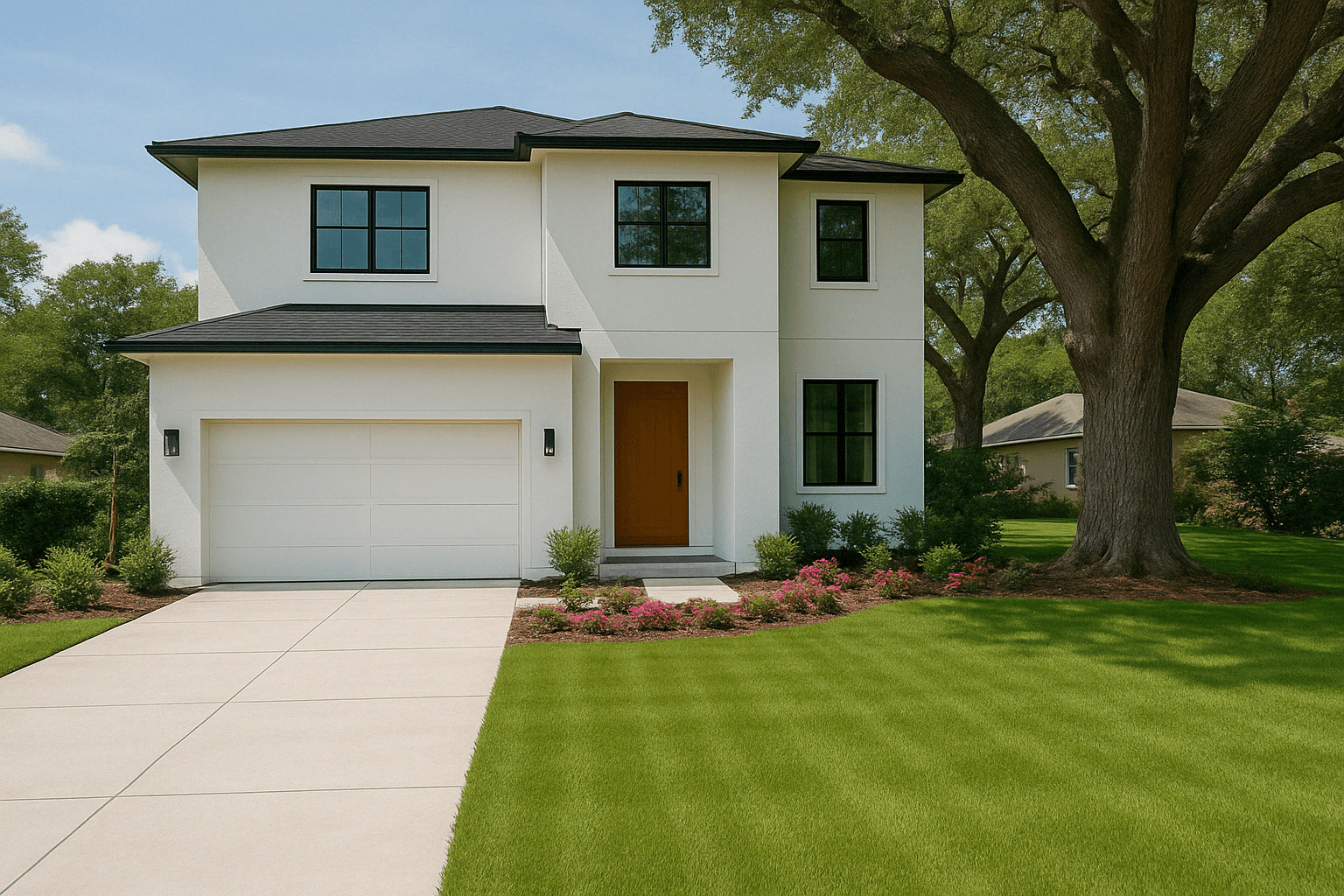 Beautiful lawn